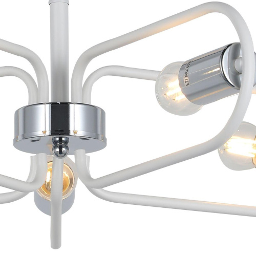Потолочная люстра Illumico IL8253-5COU-79 WH CR Потолочная люстра Illumico IL8253-5COU-79 WH CR