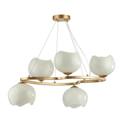 Подвесная люстра Odeon Light Modern Waterlily 4873/5 Подвесная люстра Odeon Light Modern Waterlily 4873/5