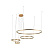 Подвесной светодиодный светильник Loft IT Ring 10017/4L
