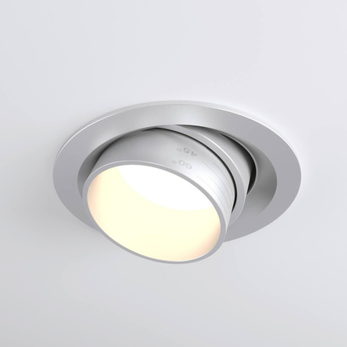 Встраиваемый светодиодный светильник Elektrostandard 9919 LED 10W 4200K серебро a052461 Встраиваемый светодиодный светильник Elektrostandard 9919 LED 10W 4200K серебро a052461