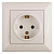 Розетка ЭРА Intro Solo Schuko 2P+E 16A 250V слоновая кость 4-202-02 Б0043313