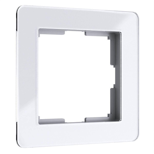 Рамка Werkel Acrylic на 1 пост белый W0012701 4690389184819 Рамка Werkel Acrylic на 1 пост белый W0012701 4690389184819