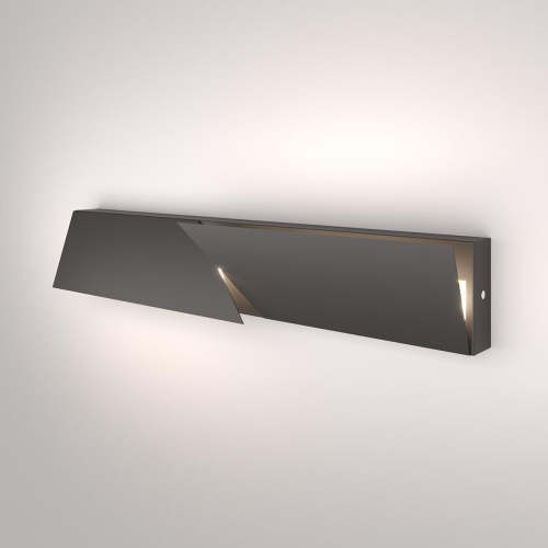 Настенный светодиодный светильник Elektrostandard Snip 40107/LED темно-серый a055430 Настенный светодиодный светильник Elektrostandard Snip 40107/LED темно-серый a055430