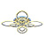 Потолочная светодиодная люстра Profit Light 8055/4+4 CHR