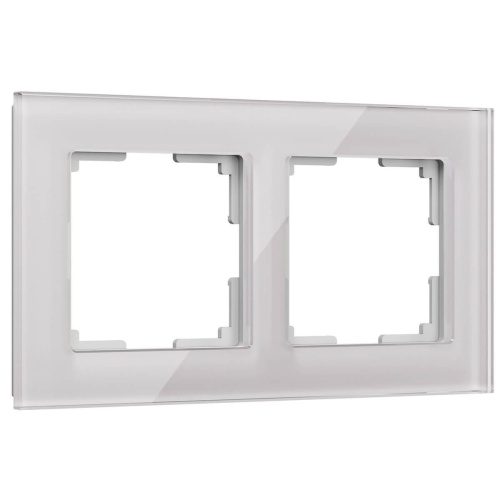 Рамка Werkel Favorit на 2 поста дымчатый WL01-Frame-02 4690389061318 Рамка Werkel Favorit на 2 поста дымчатый WL01-Frame-02 4690389061318