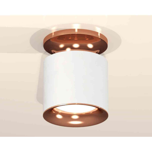 Комплект накладного светильника Ambrella light Techno Spot XS7401142 SWH/PPG белый песок/золото розовое полированное (N7930, C7401, N7015) Комплект накладного светильника Ambrella light Techno Spot XS7401142 SWH/PPG белый песок/золото розовое полированное (N7930, C7401, N7015)