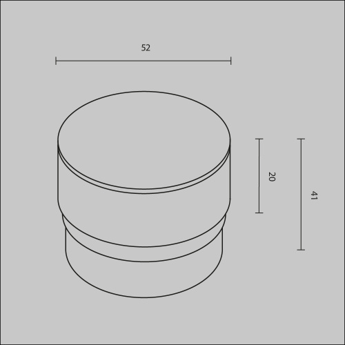 Комплектующие для трековой системы Technical RingSAcr-12-W