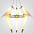 Люстра Origami Bird Chandelier 3 By Imperiumloft