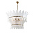 Подвесная люстра iLamp Gramercy 15602-11 ANB+CL
