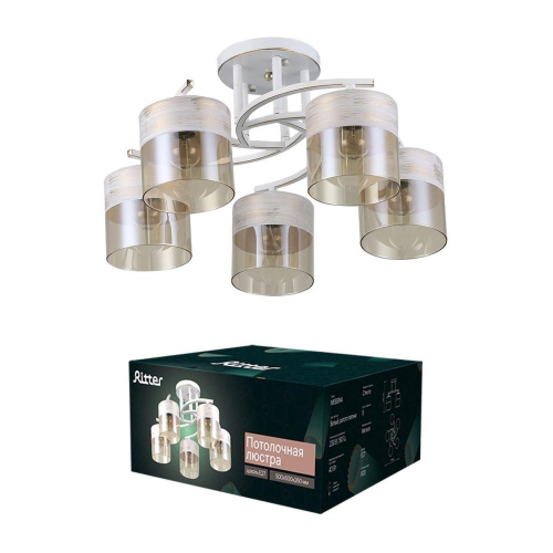 Потолочная люстра Ritter Messina 52550 9 Потолочная люстра Ritter Messina 52550 9
