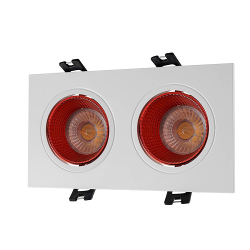 Встраиваемый светильник Denkirs DK3072-WH+RD Встраиваемый светильник Denkirs DK3072-WH+RD