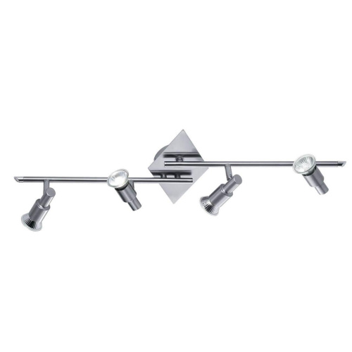 Спот Ideal Lux Slem PL4 Nickel 018850 Спот Ideal Lux Slem PL4 Nickel 018850
