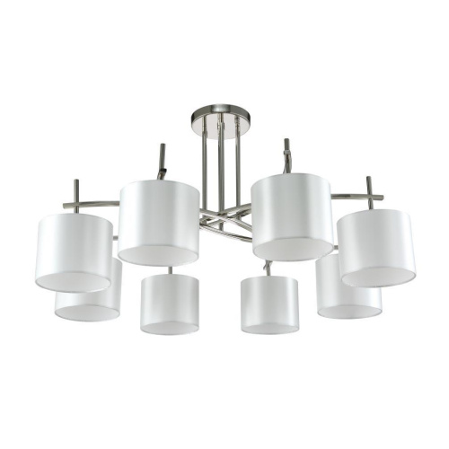 Потолочная люстра Crystal Lux Sergio PL8 Nickel Потолочная люстра Crystal Lux Sergio PL8 Nickel