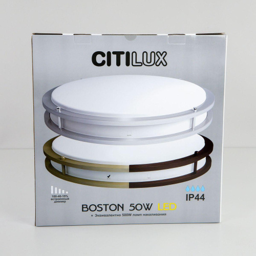 Потолочный светодиодный светильник Citilux Бостон CL709503N Потолочный светодиодный светильник Citilux Бостон CL709503N