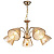Подвесная люстра Escada Freesia 658/5PL Gold