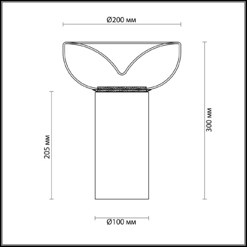 Настольная лампа Odeon Light Kaleo 4721/7TL Настольная лампа Odeon Light Kaleo 4721/7TL