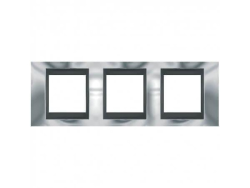 Рамка 3-постовая Schneider Electric Unica Top MGU66.006.210 Рамка 3-постовая Schneider Electric Unica Top MGU66.006.210