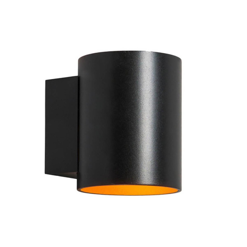 Настенный светильник Zumaline Sola wl round black-gold 91061 Настенный светильник Zumaline Sola wl round black-gold 91061