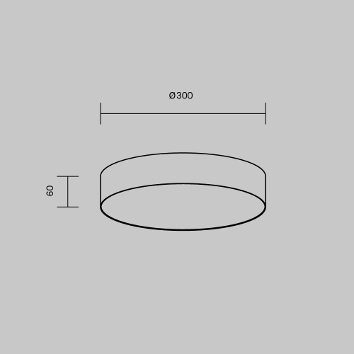 Потолочный светильник Technical C032CL-36W3K-RD-W Потолочный светильник Technical C032CL-36W3K-RD-W