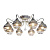 Потолочная люстра Toplight Lynette TL1156-8D