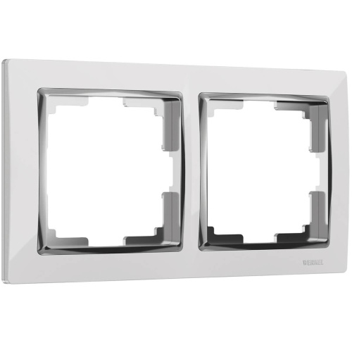 Рамка Werkel Snabb на 2 поста белая WL03-Frame-02-white 4690389046117 Рамка Werkel Snabb на 2 поста белая WL03-Frame-02-white 4690389046117