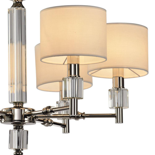 Подвесная люстра Lumien Hall Малье LH1053/6H-NK-WT Подвесная люстра Lumien Hall Малье LH1053/6H-NK-WT