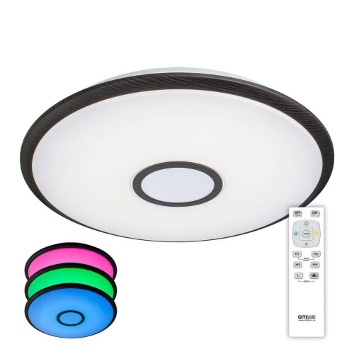 Потолочный светодиодный светильник Citilux СтарЛайт CL70385RGB Потолочный светодиодный светильник Citilux СтарЛайт CL70385RGB