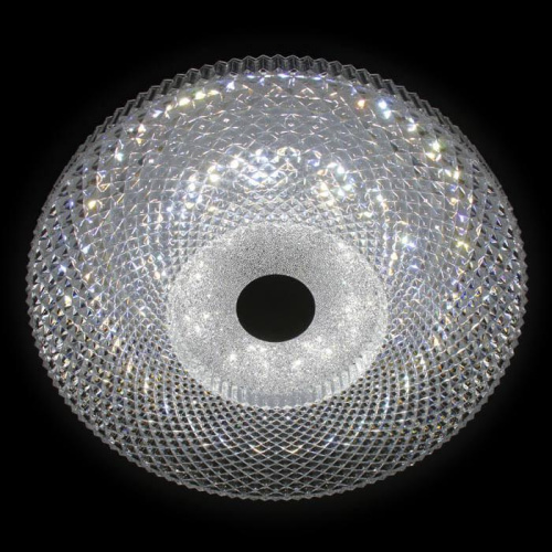 Потолочный светодиодный светильник Ambrella light Orbital Crystal F96 CL 48W D390 Потолочный светодиодный светильник Ambrella light Orbital Crystal F96 CL 48W D390