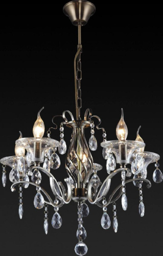Подвесная люстра Toplight Zoe TL7220D-05AB Подвесная люстра Toplight Zoe TL7220D-05AB