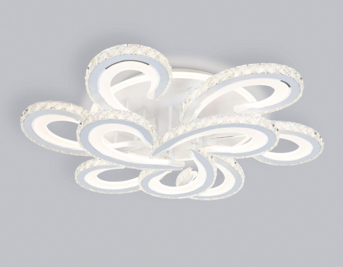 Потолочная светодиодная люстра Ambrella light Acrylica Ice FA1704 Потолочная светодиодная люстра Ambrella light Acrylica Ice FA1704