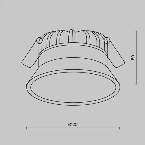 Встраиваемый светильник Technical DL053-12W3K-W Встраиваемый светильник Technical DL053-12W3K-W