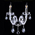 Бра Crystal Lux Glamour AP2