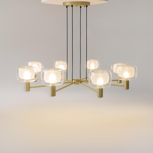 Подвесная люстра Maytoni Vision MOD411PL-08G Подвесная люстра Maytoni Vision MOD411PL-08G