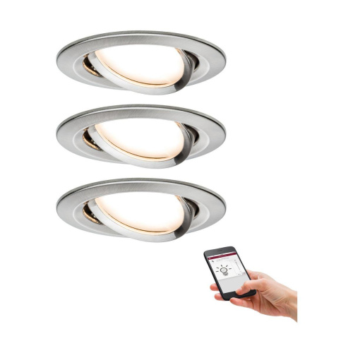 Встраиваемый светодиодный светильник Paulmann Zigbee LED Nova Plus 92959 Встраиваемый светодиодный светильник Paulmann Zigbee LED Nova Plus 92959