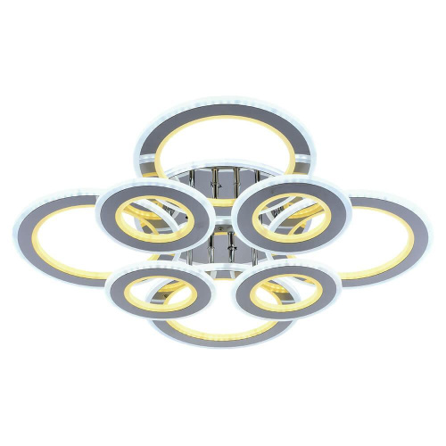 Потолочная светодиодная люстра Profit Light 8005/4+4 CHR Потолочная светодиодная люстра Profit Light 8005/4+4 CHR