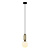 Подвесной светильник Lumien Hall Эрмин LH4112/1PS-BK-BR