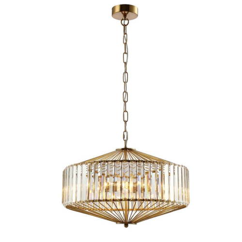 Подвесной светильник Crystal Lux Fiesta SP5 Brass/Transparente Подвесной светильник Crystal Lux Fiesta SP5 Brass/Transparente
