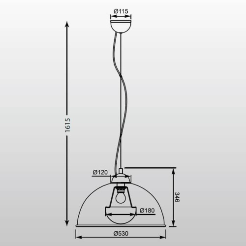 Подвесной светильник Zumaline Antenne TS-071003P-BKSI Подвесной светильник Zumaline Antenne TS-071003P-BKSI