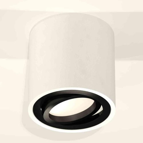 Комплект накладного светильника Ambrella light Techno Spot XS7531002 SWH/PBK белый песок/черный полированный (C7531, N7002) Комплект накладного светильника Ambrella light Techno Spot XS7531002 SWH/PBK белый песок/черный полированный (C7531, N7002)