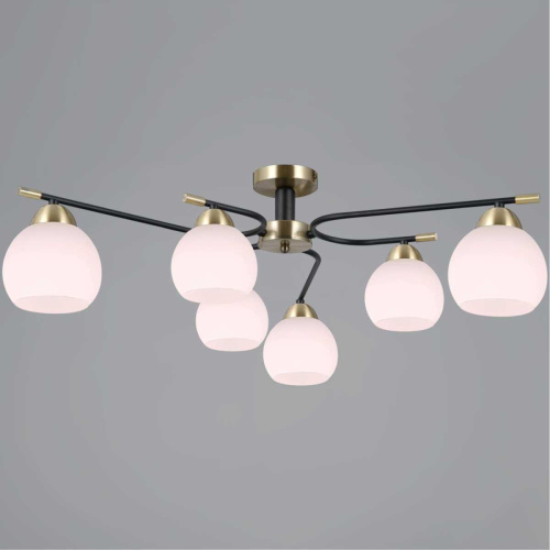 Люстра Illumico IL0638-6CSQ-24 AB BK LIBRA Люстра Illumico IL0638-6CSQ-24 AB BK LIBRA