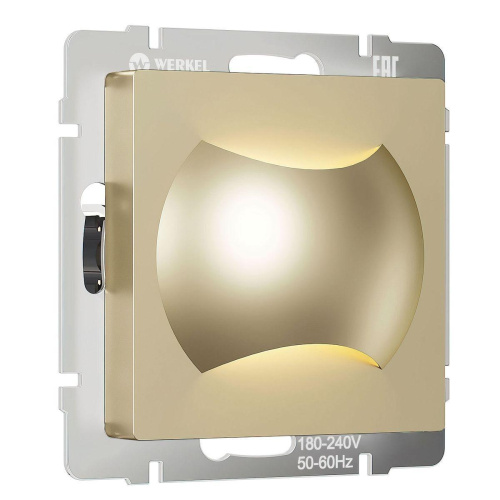 Встраиваемая LED подсветка Werkel Moon шампань W1154511 4690389179259 Встраиваемая LED подсветка Werkel Moon шампань W1154511 4690389179259