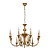 Подвесная люстра Arte Lamp COLLINETTA A4094LM-12PB