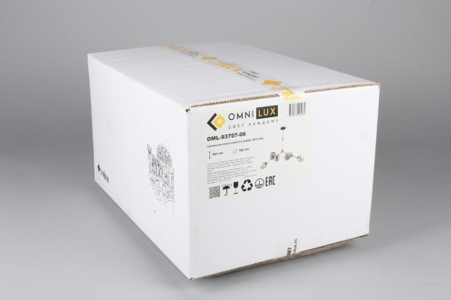 Потолочная люстра Omnilux Savelletri OML-93707-06 Потолочная люстра Omnilux Savelletri OML-93707-06