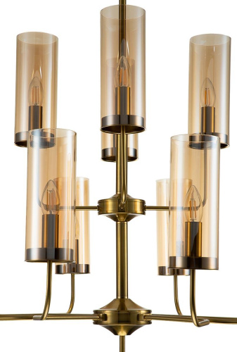Подвесная люстра Indigo Balletto 13014/12R Brass V000254 Подвесная люстра Indigo Balletto 13014/12R Brass V000254