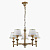 Подвесная люстра Arte Lamp Liguria A9185LM-5SG