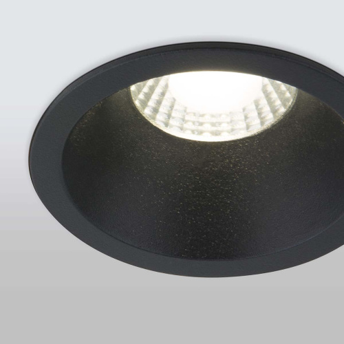 Встраиваемый светодиодный светильник Elektrostandard 15266/LED черный a055719 Встраиваемый светодиодный светильник Elektrostandard 15266/LED черный a055719