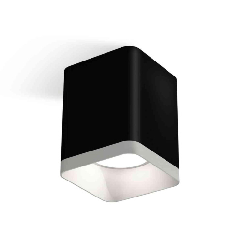 Комплект накладного светильника Ambrella light Techno Spot XS7813001 SBK/SWH черный песок/белый песок (C7813, N7701) Комплект накладного светильника Ambrella light Techno Spot XS7813001 SBK/SWH черный песок/белый песок (C7813, N7701)