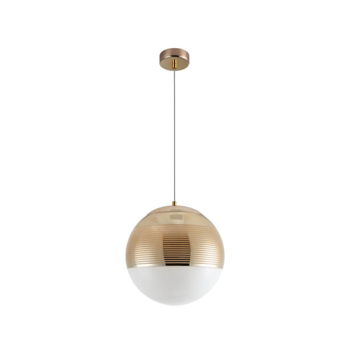 Подвесной светильник Crystal Lux Optima SP1 Gold D300 Подвесной светильник Crystal Lux Optima SP1 Gold D300
