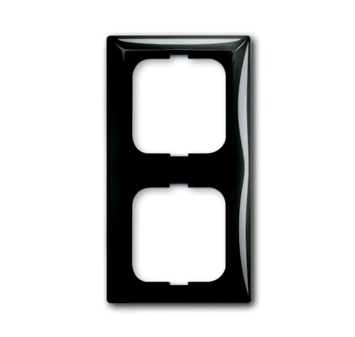 Рамка 2-постовая ABB Basic55 chateau-черный 2CKA001725A1507 Рамка 2-постовая ABB Basic55 chateau-черный 2CKA001725A1507