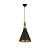 Подвесной светильник Lumina Deco Loffia LDP 7867 BK+GD